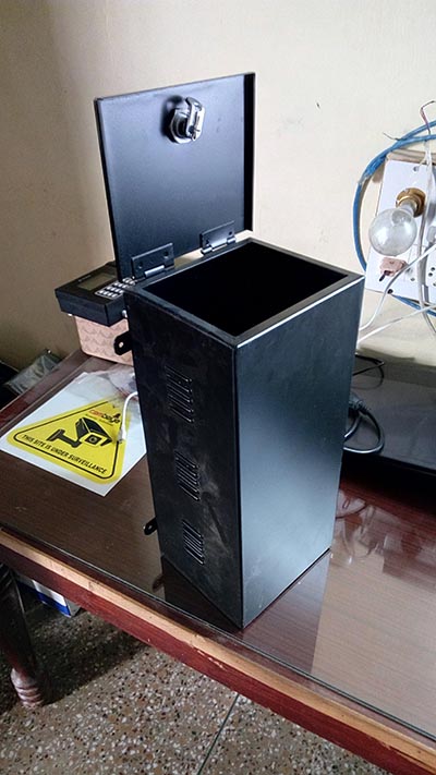 Box Metal Case For Powerbackup Device